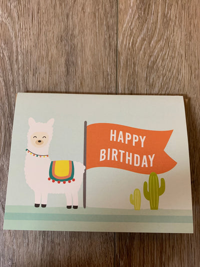 Birthday- Lamma Card