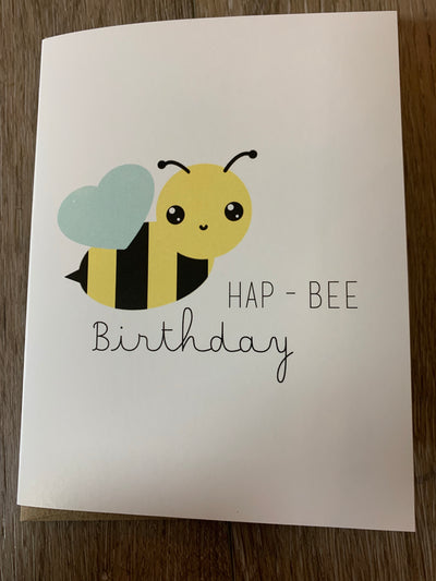Birthday- Bee Card