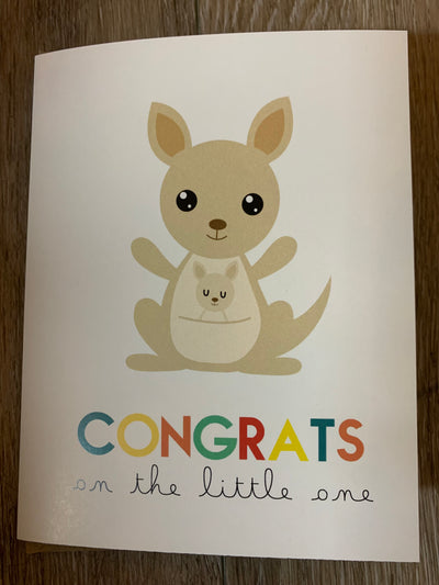Baby- Kangaroo Card