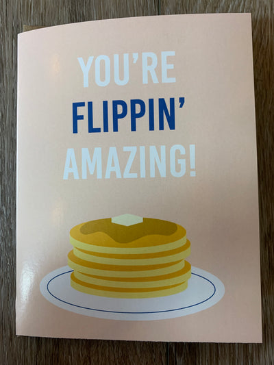 Love/Friend- Pancake Card