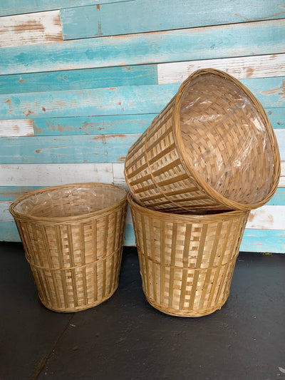 12.5” Bamboo Basket