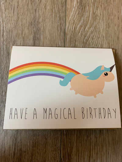 Birthday- Unicorn Card